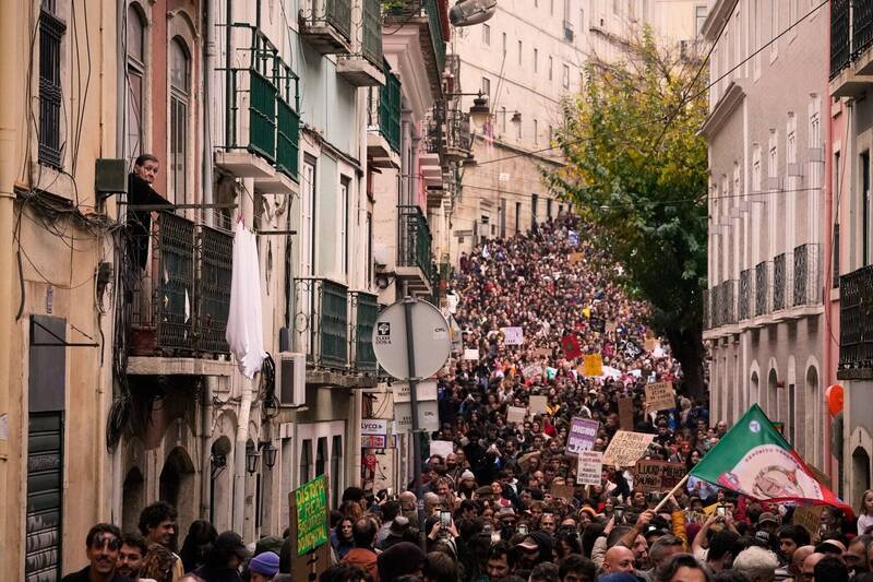 葡萄牙12年來首次全國大罷工！ 交通停擺航班大亂