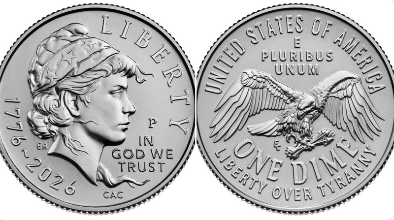 美國獨立250週年紀念幣設計曝光 有自由女神像和獨立戰爭