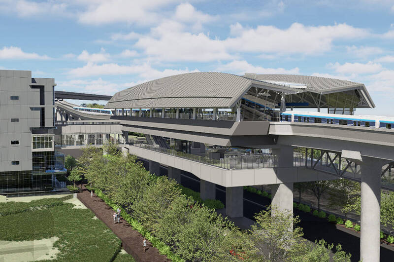 中捷藍線高架段首發工程 明年可望動工