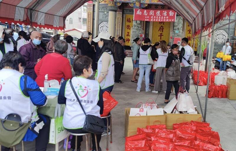 建準慈善基金會歲末關懷 溫暖台南下營213戶弱勢家庭