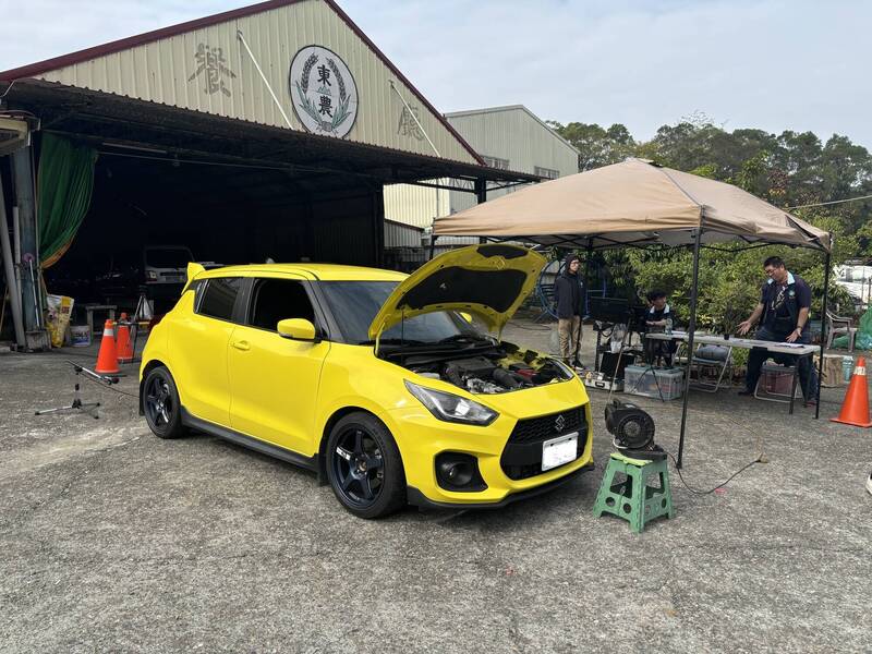 白河冬季觀光熱 台南警聯合稽查改裝車