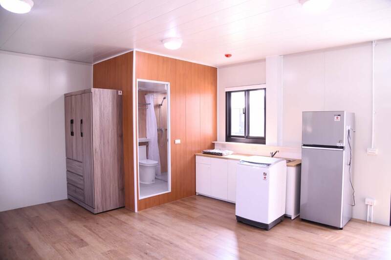 光復中繼屋設施簡單挨批像難民 國土署：提供基本居住並考量安全性