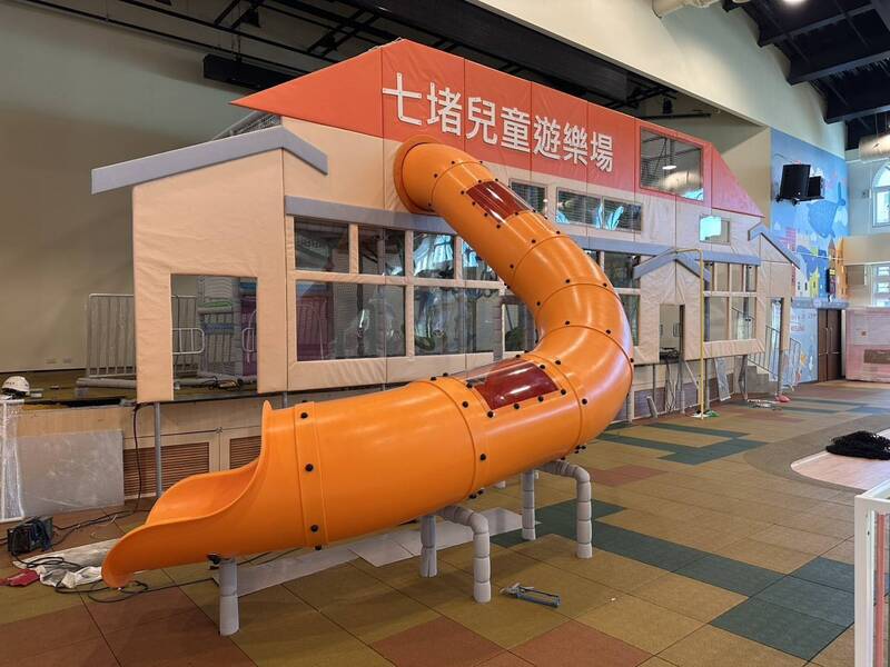 基隆七堵室內兒童樂園擴建 拚農曆春節前啟用