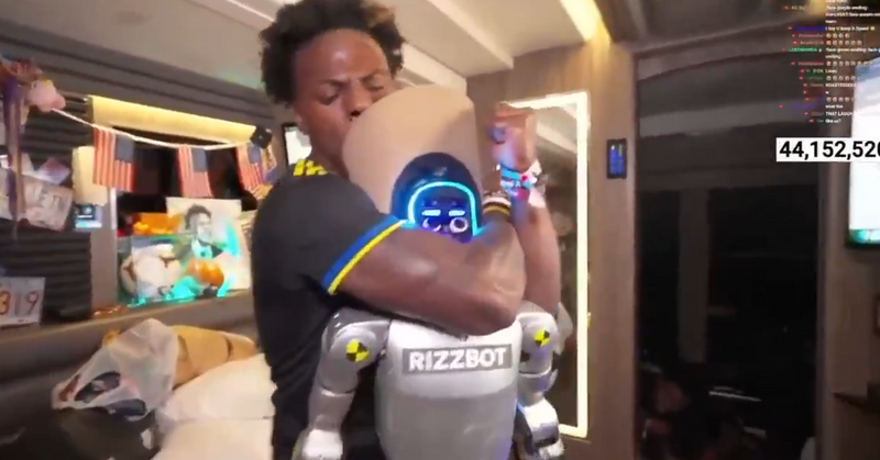 當真?4000萬粉網紅IShowSpeed直播毆打機器人 業者求償3133萬