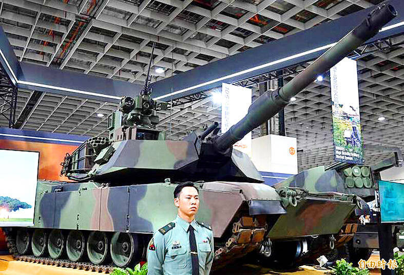 《TAIPEI TIMES》 Second batch of M1A2T tanks start testing: source