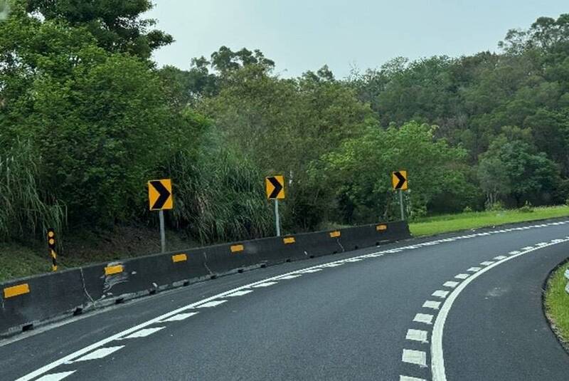 國道匝環道年釀372件事故 高公局強化急彎警示