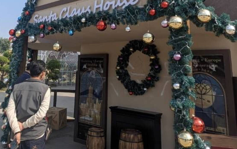 高雄中央公園聖誕小屋遭噴漆塗鴉 查獲最高可罰8萬元