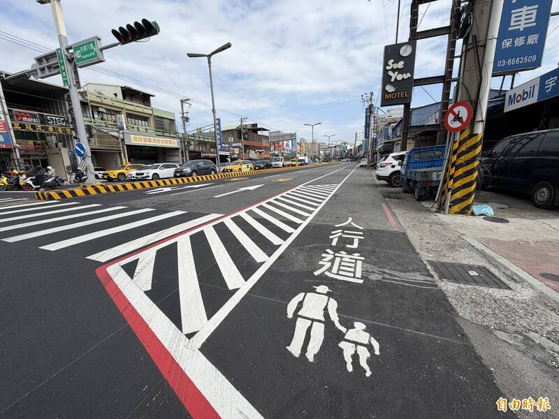 台1線竹北段新標線設計引熱議 民眾霧煞煞擔心違規