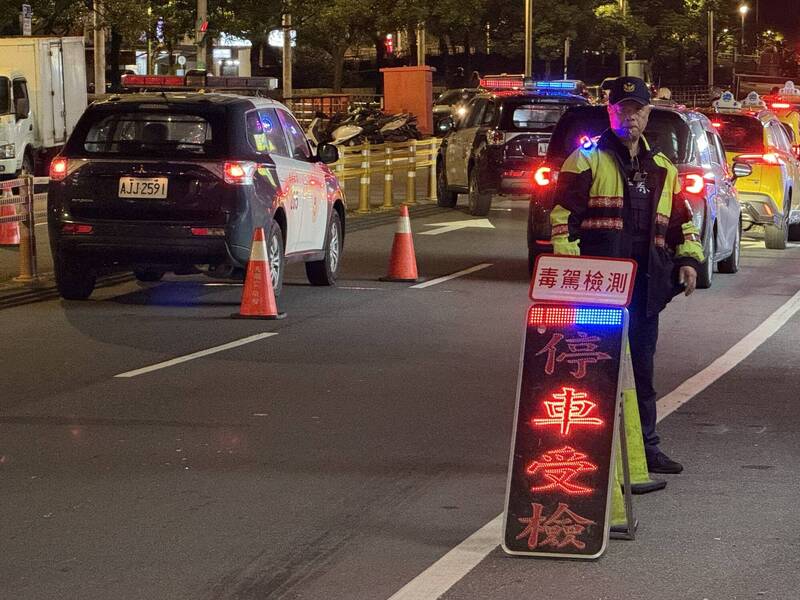 1週2起毒駕釀2死 基警實施「威力掃蕩」強力防制