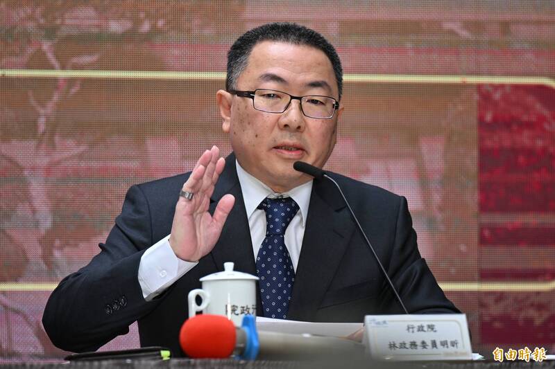 政院不副署「財劃法」5大理由 政委林明昕:反制國會獨裁不叫獨裁