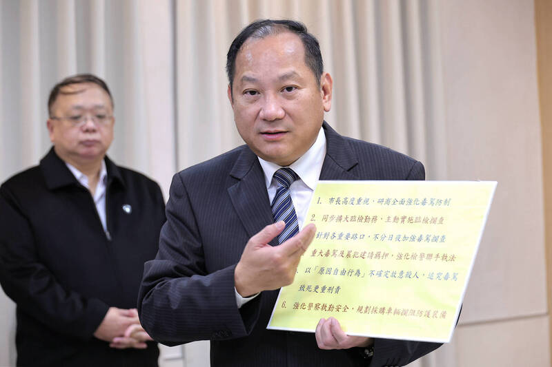 基隆將強力取締毒駕 市警局:將建請檢方聲請羈押