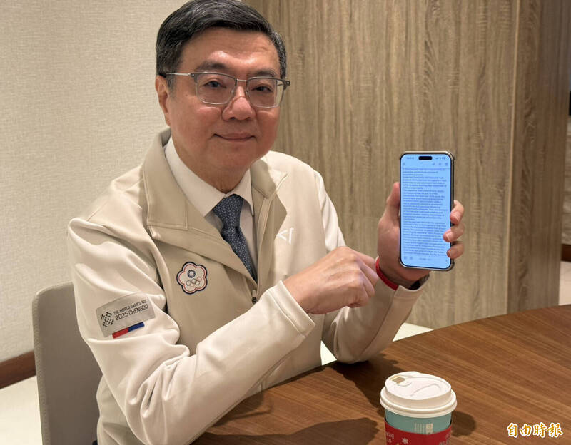 獨家專訪》明年2000億新興計畫受阻 卓揆:在野黨要讓執政團隊沒政績