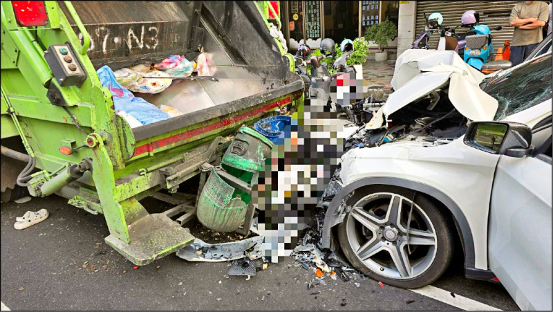 下車查看偷丟回收垃圾 竟成此生最後停格