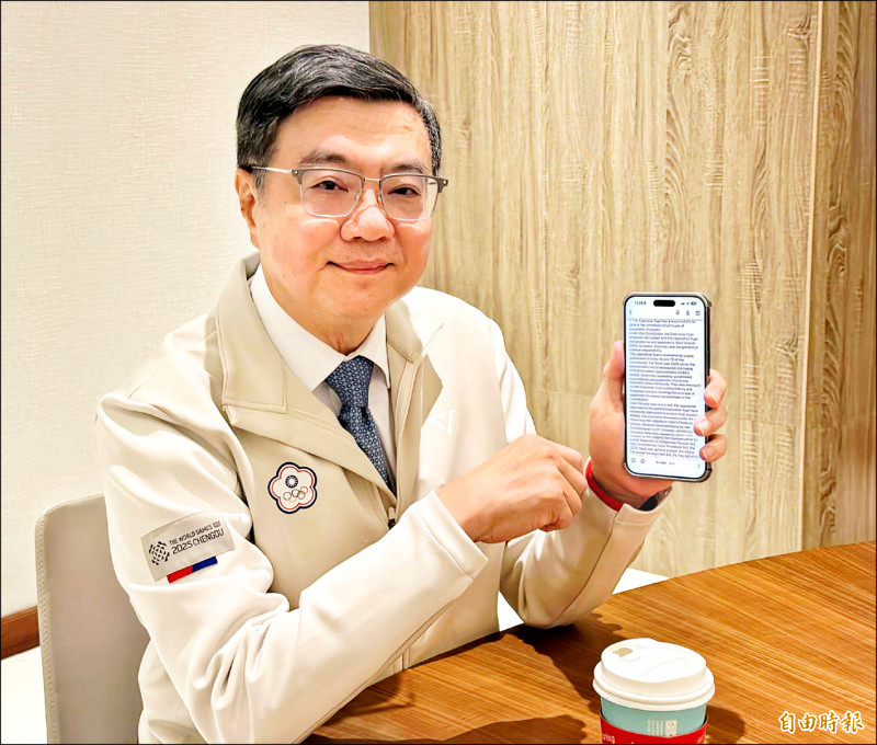 獨家專訪》藍白修法毀年金改革 卓揆:行政院直接不副署