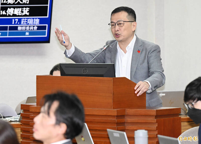 卓榮泰「不副署」財劃法民眾黨喊上街抗議 羅智強:任何可能性都不排除