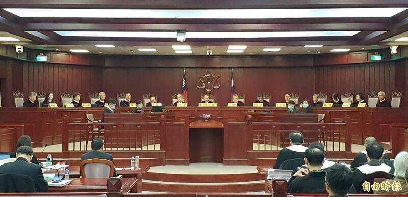宪法诉讼法修正案判决今下午3时将出炉。（记者杨心慧摄）