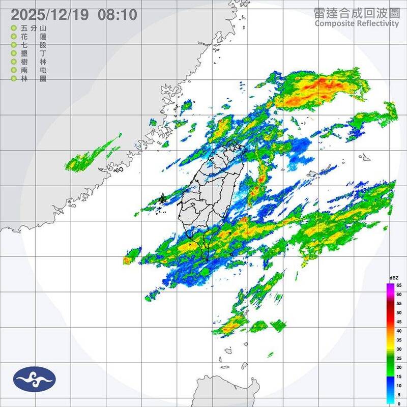 台灣周邊很多回波! 鄭明典:有利、不利降雨角力中