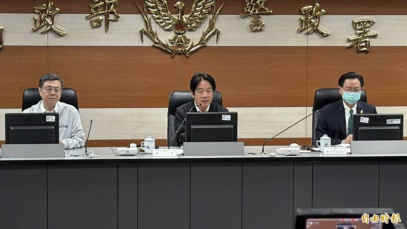 聽取「1219北捷隨機襲擊事件」專案報告  總統：快打部隊往反恐設置、訓練強其功能