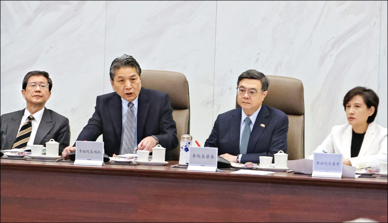 監委巡察政院 卓揆說明:不副署是不得不的作為