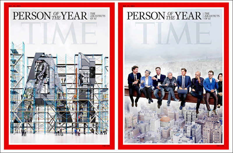 中英對照讀新聞》Architects of AI named Time’s ’Person of the Year’ AI設計師獲時代評選為「年度風雲人物」