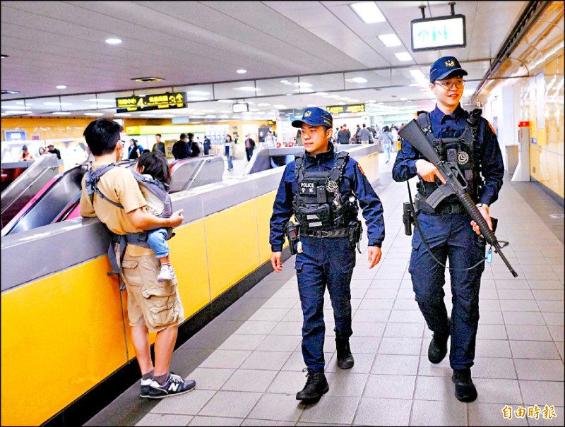 《北捷連續攻擊》台北跨年戒備升級 增霹靂小組、防爆車