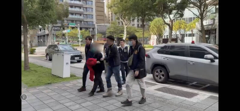 新北市林口警分局22日逮捕林姓嫌犯送办，桃检火速侦结依恐吓公众罪嫌起诉。（资料照）