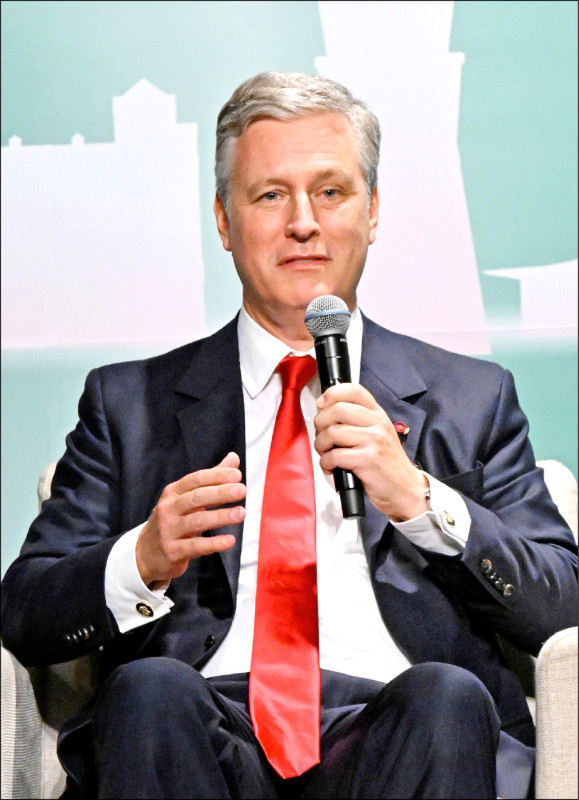 川普政府對台國安重量級幕僚、現任美國「總統情報顧問委員會」成員歐布萊恩(本報資料照) 川普政府對台國安重量級幕僚、現任美國「總統情報顧問委員會」成員歐布萊恩(本報資料照)