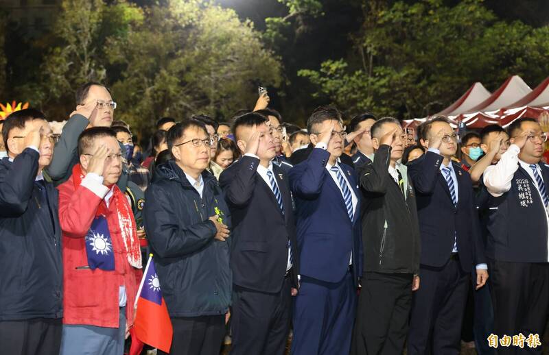 台南元旦升旗 黃偉哲的承諾、許願、感謝