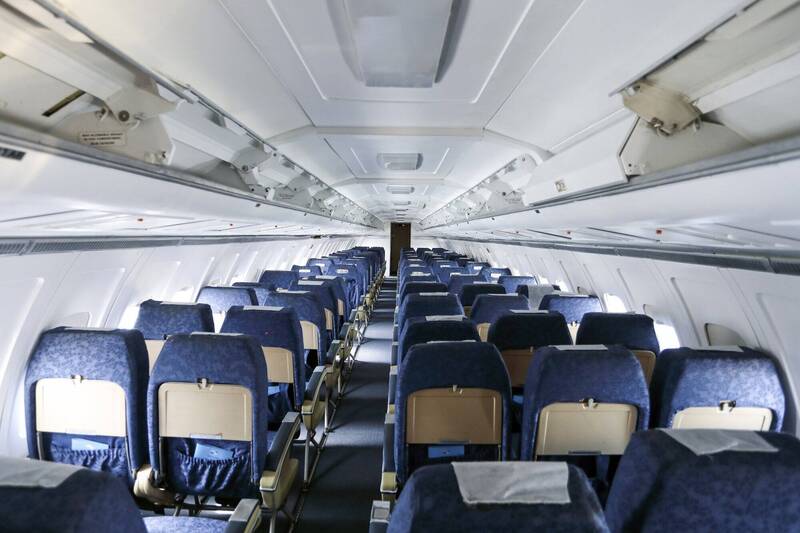 設計師在決定飛機座椅的顏色時，會考慮到色彩心理學。（美聯社）