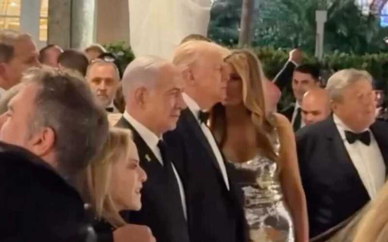 加薩停火仍脆弱...納坦雅胡現身海湖莊園 偕川普跨年跑趴