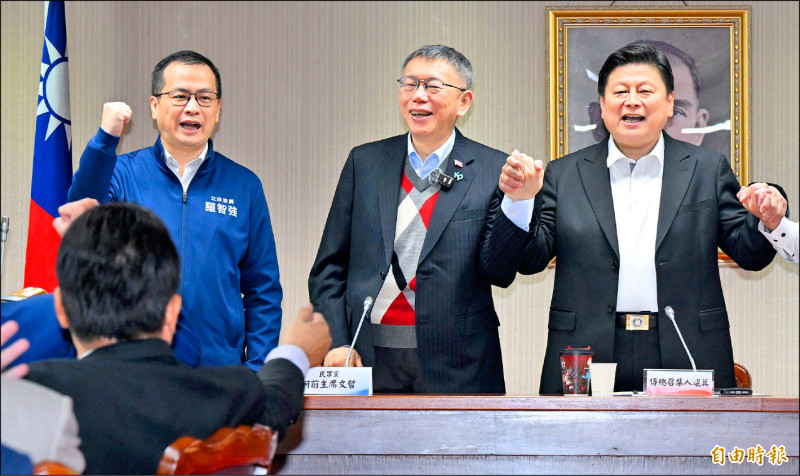 柯稱劫後餘生 傅:走政治沒揹兩三條不會大尾