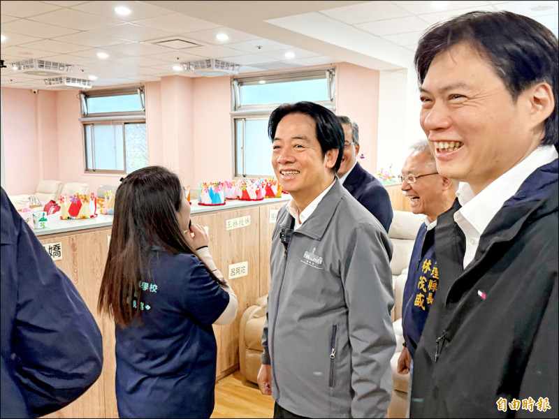 訪「陳定南紀念園區」 賴:台灣人應更團結