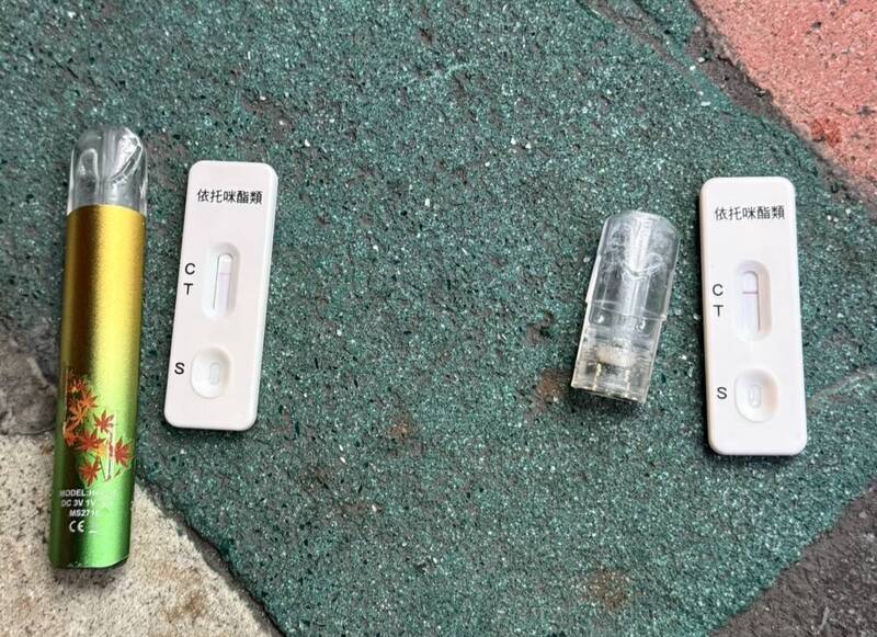 新北警連續查獲兩起毒駕 搜出喪屍菸彈