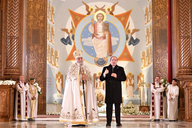 埃及總統耶誕彌撒籲團結共存 非主流教派爭節慶平權