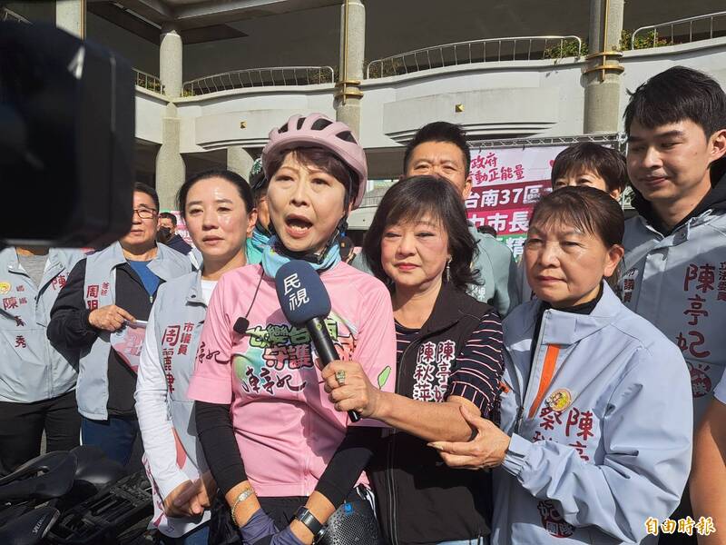 營養午餐免費若台南未跟進 陳亭妃:當選市長會一次補足