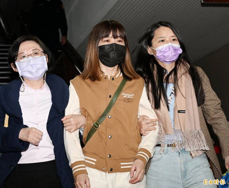 前台北市议员林颖孟（中）。（资料照，记者方宾照摄）