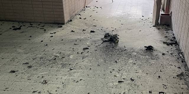 高科大旗津校區鋰電池自燃 煙霧瀰漫學生驚慌以為爆炸