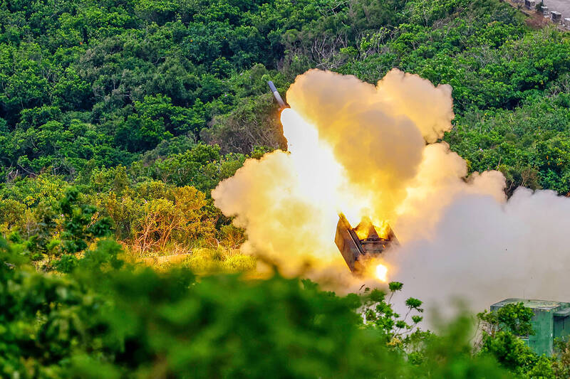 《TAIPEI TIMES》 Rocket artillery system could change army’s role