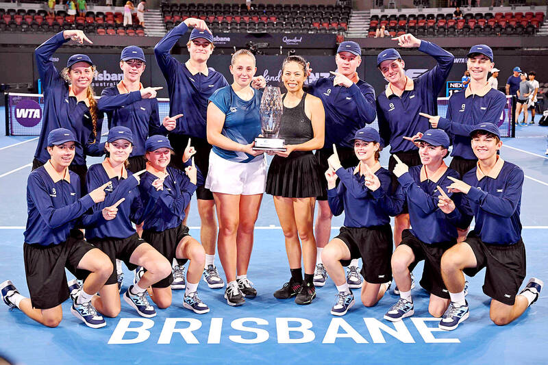 《TAIPEI TIMES》 Sabalenka reaches third Brisbane final