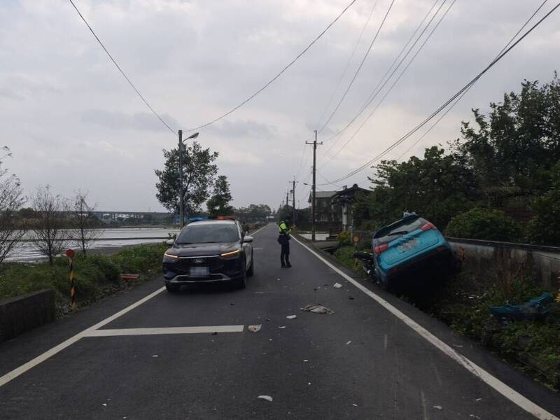 事故现场。(图由警方提供) 事故现场。(图由警方提供)