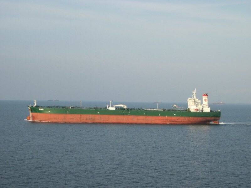 中國超級油輪「千陽號」在美軍封鎖下不敢接近委內瑞拉海域，已掉頭返航亞洲。（圖擷自maritimeoptima）