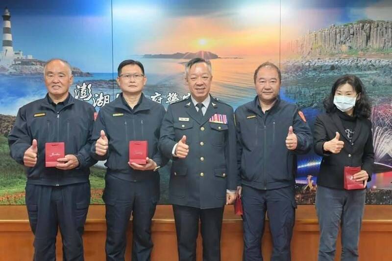 陳修身榮調澎湖交通警察隊組長 薛天相升任刑大隊長