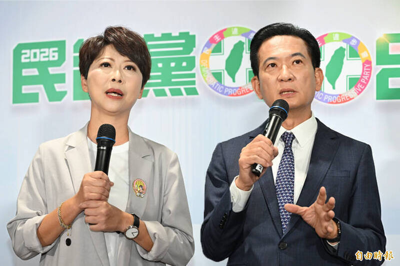 民進黨台南市長初選民調落幕 陳亭妃、林俊憲誰出線明揭曉