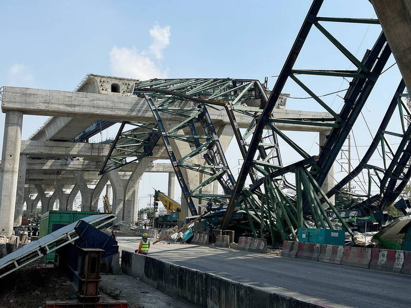 絕命終結站！泰國連2天吊車倒塌34死 「一帶一路」承包商出包