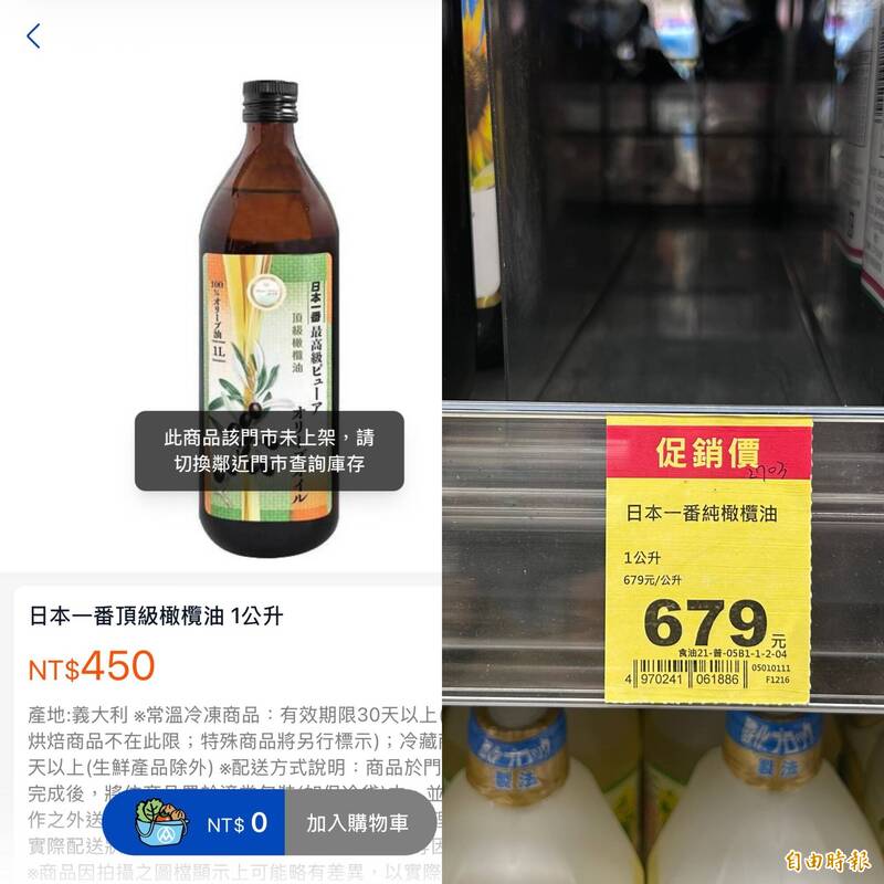 疑流通2年！父子檔進口低價油混充「日本一番純橄欖油」 2罪偵辦