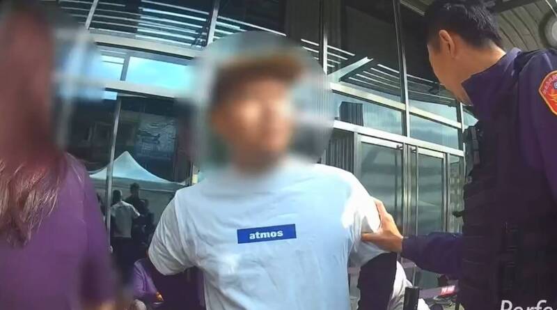 中和警澄清：環(huán)球店有人持刀