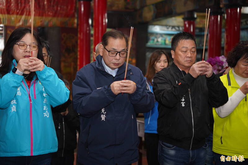 竹北天后宮祈福、點燃聖火 竹縣115年中小學聯合運動大會開幕