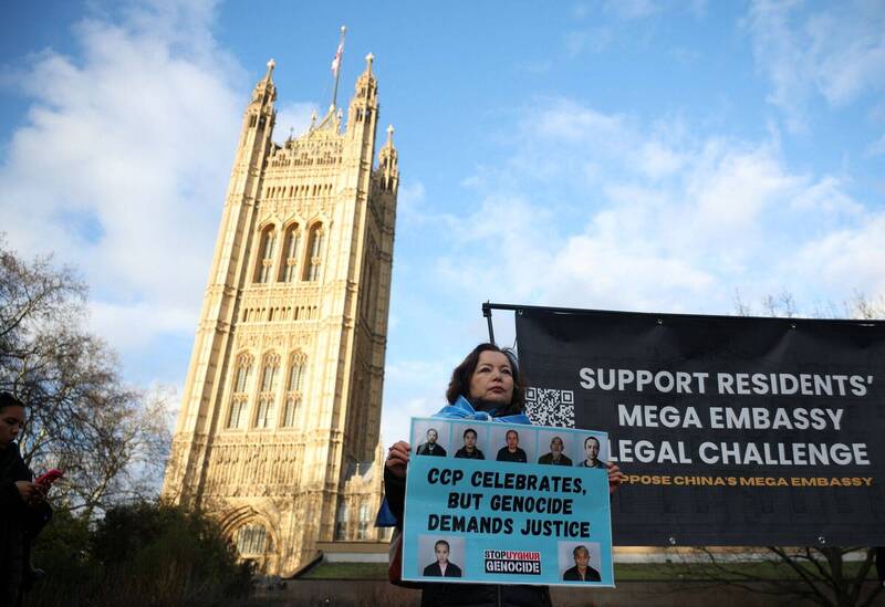 小蝦米抗大鯨魚 中國超級使館案獲准 英居民打司法戰捐款暴增