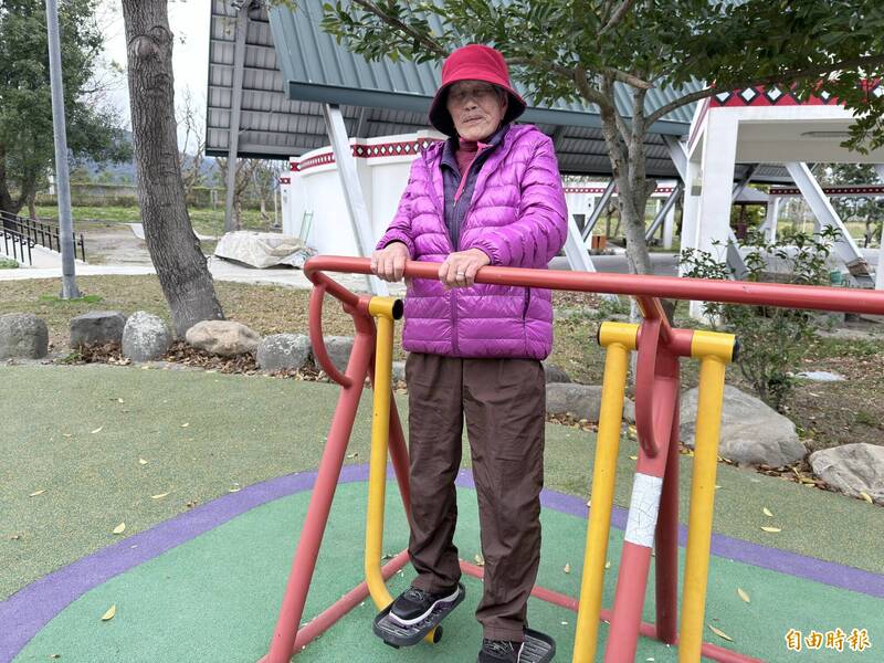 台東池上斥千萬蓋共融式公園 93歲阿嬤抱怨沒單槓:我以後去哪玩?