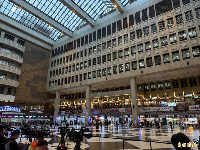 北車危安演練登場  民眾收細胞簡訊嚇一跳